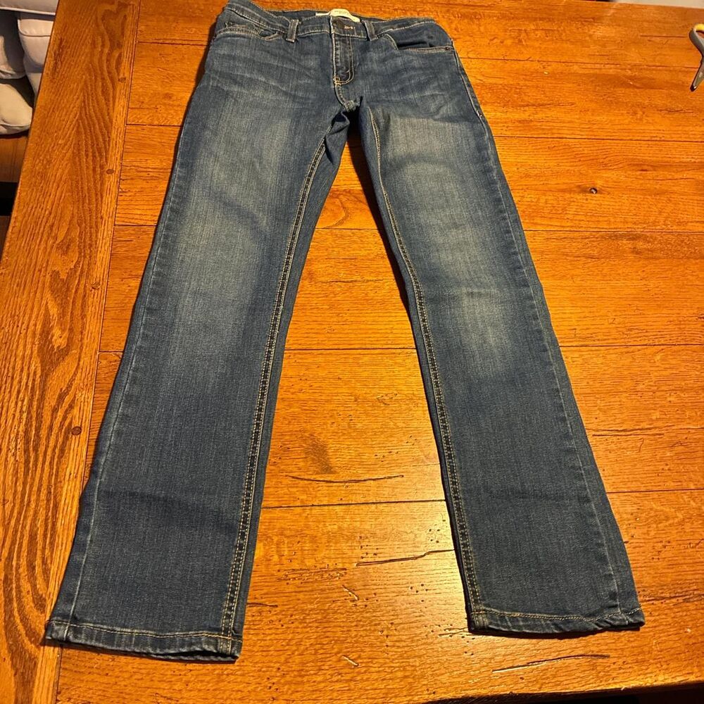 Levi-s Women's Blue and Navy Jeans